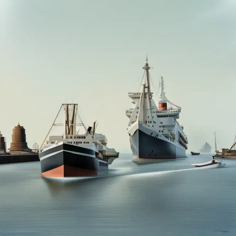 Visual representation of "tug" - A type of boat used for pulling other boats