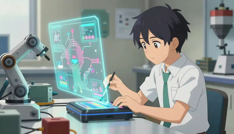 Visual representation of "technologic" - Relating to technology or the application of scientific knowledge to practical problems.
