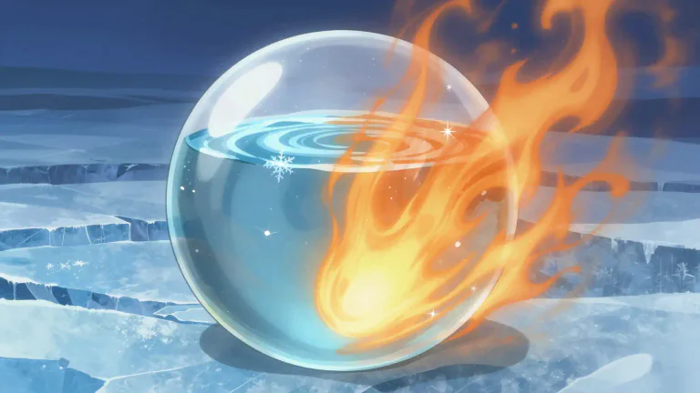 Visual representation of "thermic" - Related to heat or temperature.