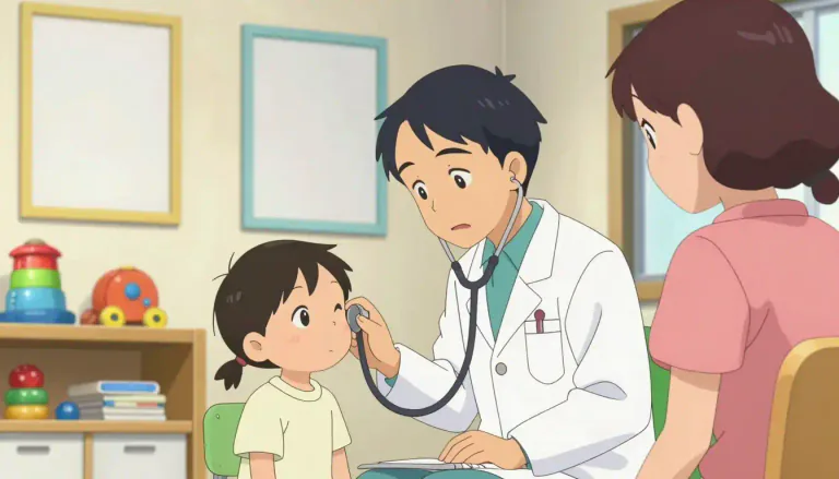 Visual representation of "paediatrics" - The branch of medicine that deals with the diagnosis and treatment of illnesses in children.