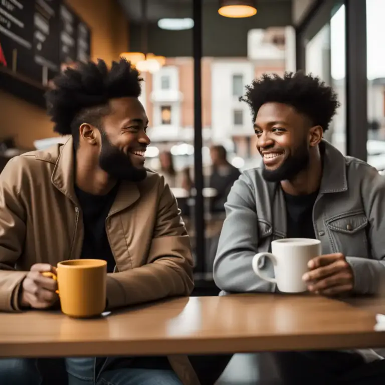 Visual representation of "get together" - To meet or gather with others, often for a specific purpose or social event.