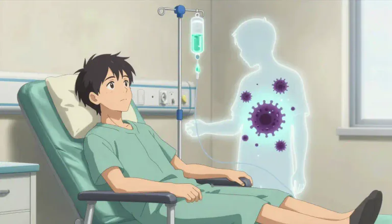 Visual representation of "chemo" - Chemotherapy is a treatment method that uses drugs to destroy or slow down the growth of cancer cells.