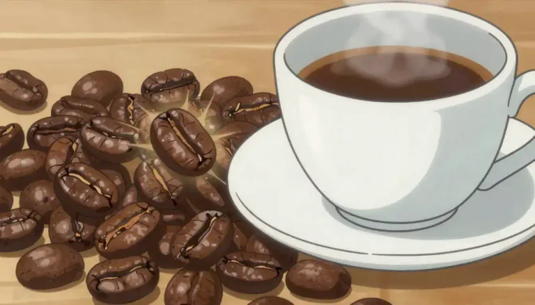 Visual representation of "robusta" - A variety of coffee bean known for its strong flavor and high caffeine content.
