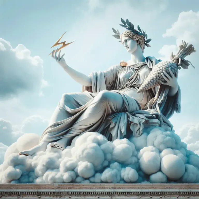 Visual representation of "divinity" - A god or goddess