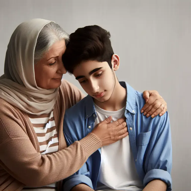 Visual representation of "son" - Used to address a boy or man