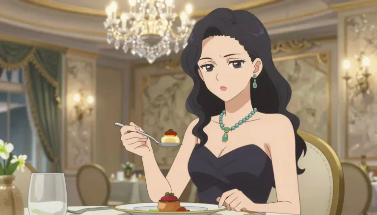 Visual representation of "bougie" - This word describes a person or thing associated with or resembling the middle or upper-middle class, often implying a pretentiousness about wealth or status.