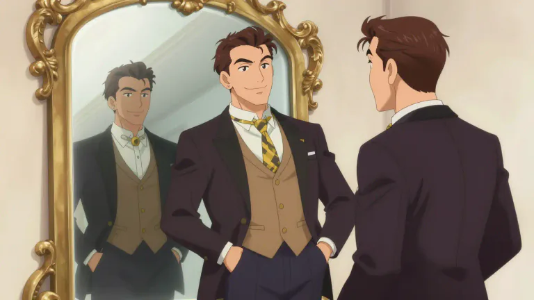 Visual representation of "vanity" - Too much pride in or admiration of your own appearance or achievements