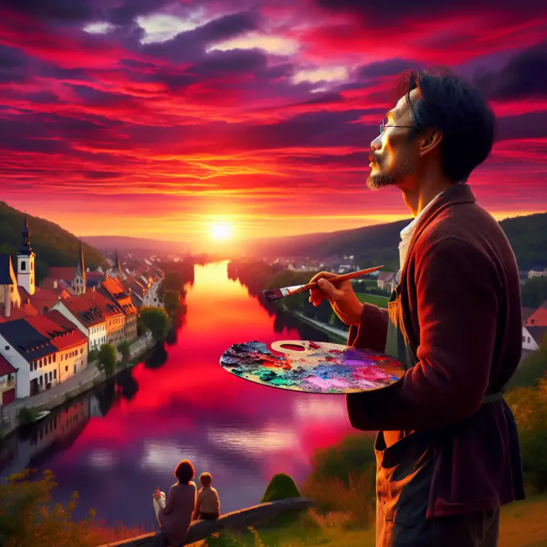 Visual representation of "impressionism" - A tendency in literature to focus on the emotional and sensory details of an experience.
