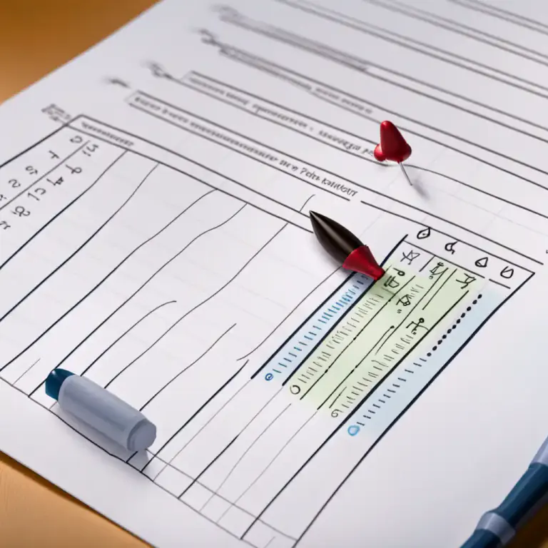 Visual representation of "tic" - A small mark made on a document to show that something has been checked or completed.
