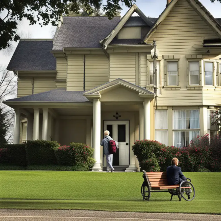 Visual representation of "call in" - To visit a place briefly