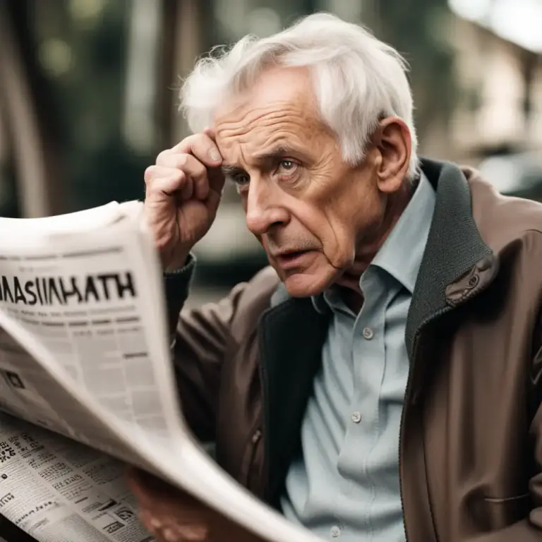 Visual representation of "gaga" - Suffering from confusion or dementia