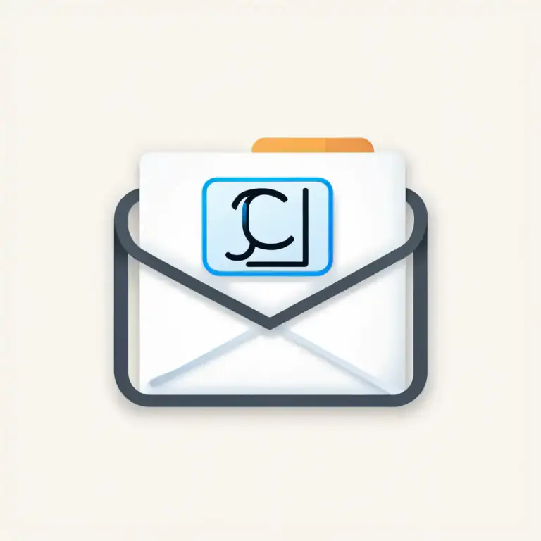 Visual representation of "attachment" - A computer file that is sent along with an email message