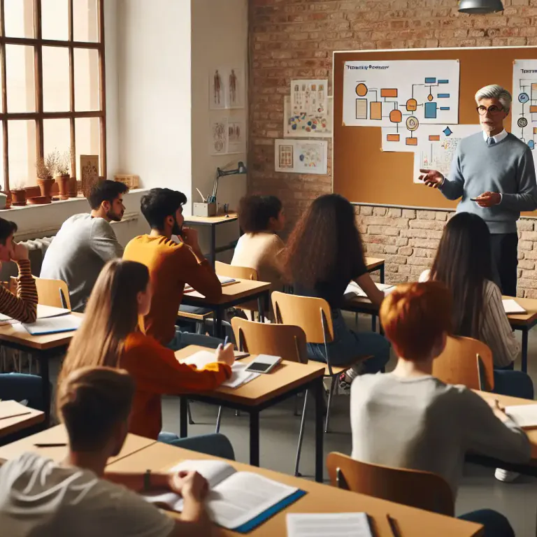 Visual representation of "adjunct" - A person who is connected to a faculty or staff in a temporary or secondary position in an institution.