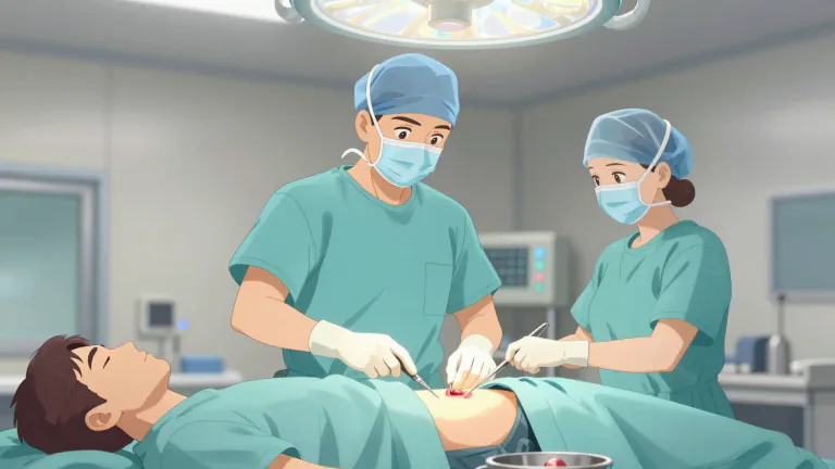 Visual representation of "orchiectomy" - A surgical procedure in which one or both testicles are removed.