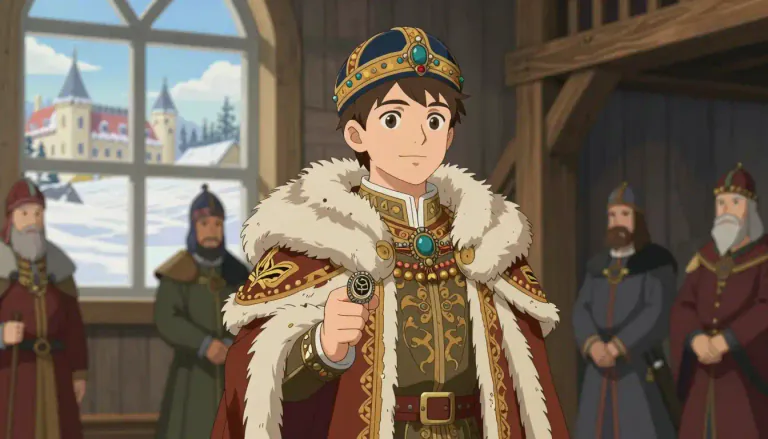 Visual representation of "boyar" - A boyar is a member of the high-ranking nobility in Russia during the medieval period, typically owning large estates and holding political influence.