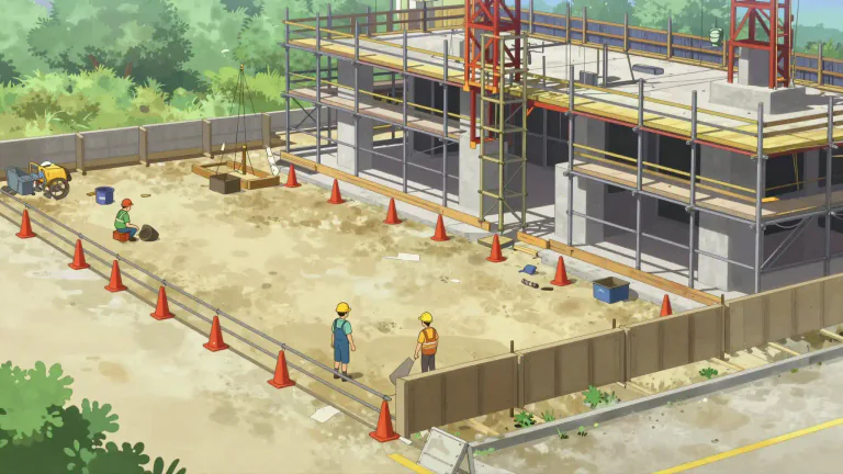 Visual representation of "site" - A specific place or position.