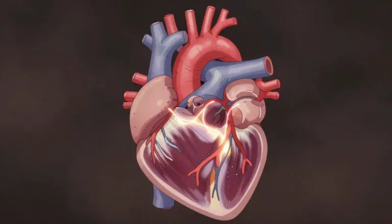 Visual representation of "atrioventricular" - Relating to the atria and ventricles of the heart.