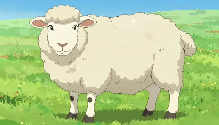 Visual representation of "merino" - A type of sheep known for its high-quality wool.