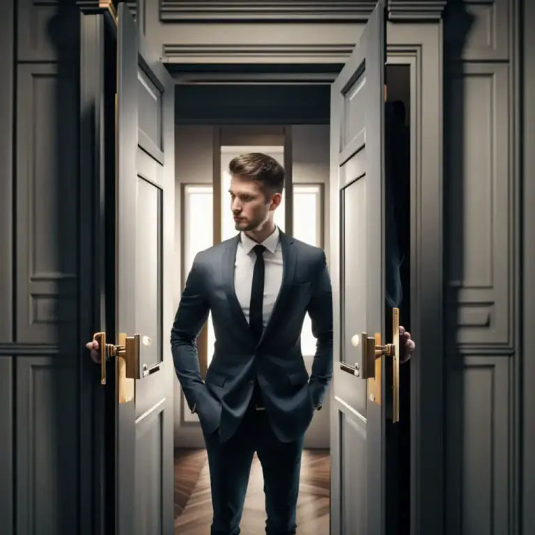 Visual representation of "door" - A means of access or participation, opportunity.