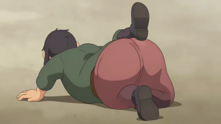 Visual representation of "keister" - A slang term for the buttocks.