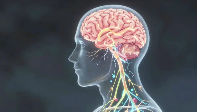 Visual representation of "neurophysiological" - Relating to the biological and physiological processes of the nervous system.