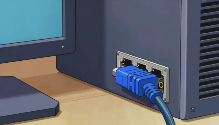 Visual representation of "vga" - A standard display interface and connection used mainly for computer graphics output.