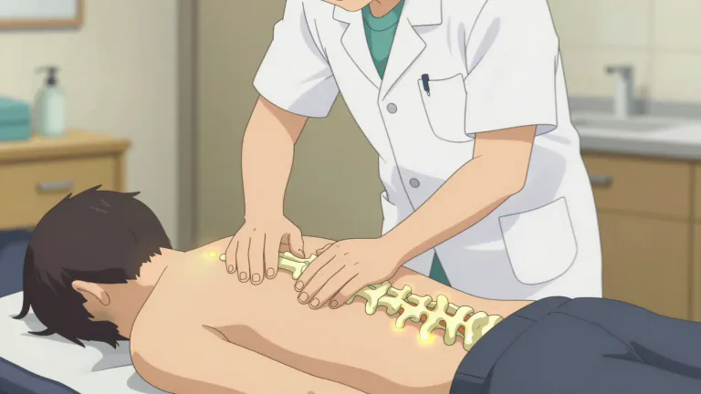 Visual representation of "osteopathic" - Relating to a branch of medicine that emphasizes the treatment of medical disorders through the manipulation and massage of the bones, tissues, and muscles.