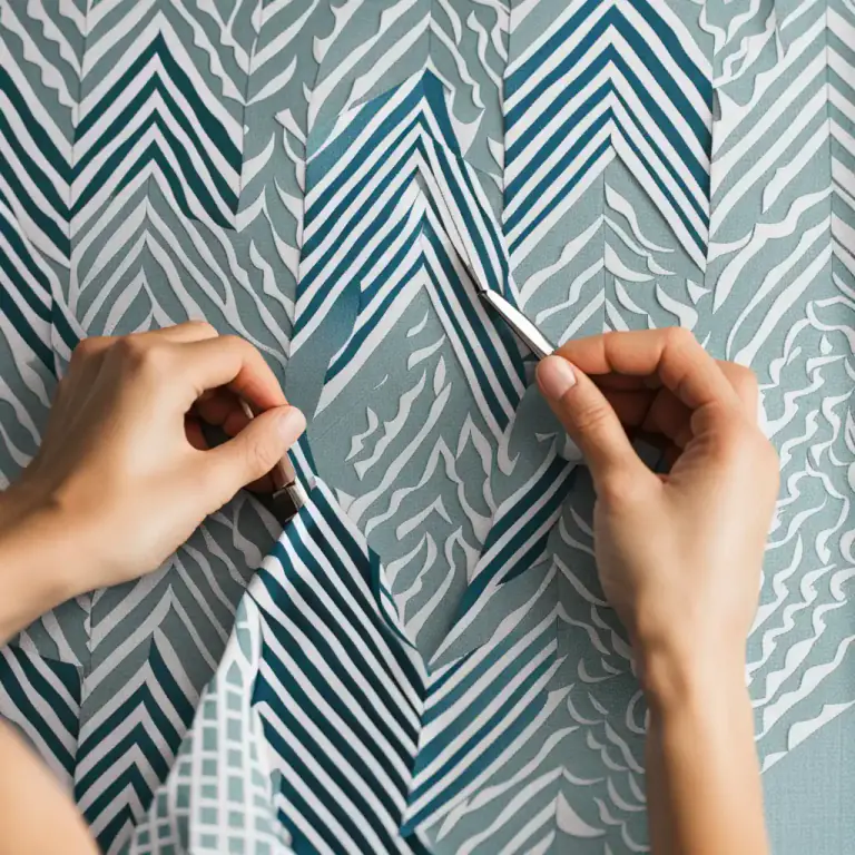 Visual representation of "pink" - To cut or tear with a zigzag edge