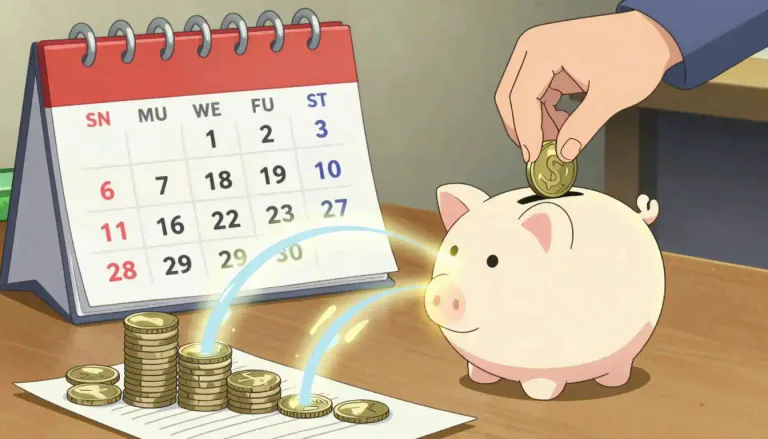 Visual representation of "amortisation" - Amortisation is the process of reducing a debt by making regular payments over time, which include both principal and interest.