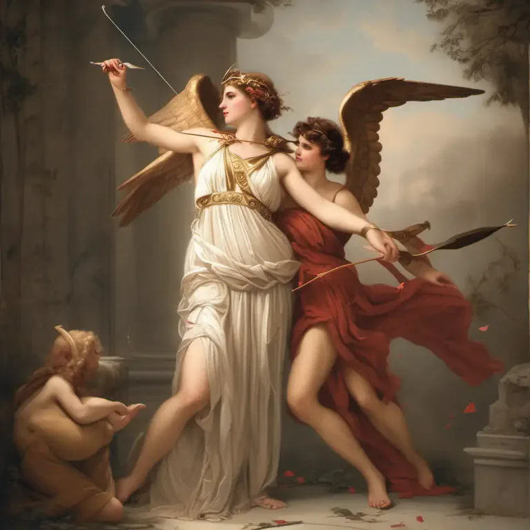 Visual representation of "psyche" - Psyche can also refer to a beautiful maiden loved by Cupid in classical mythology.