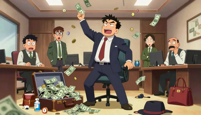 Visual representation of "profligacy" - The act of spending money or using resources freely and recklessly; wasteful extravagance.