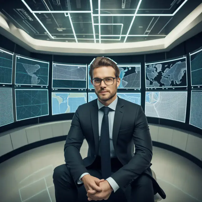 Visual representation of "intelligence" - A group of people or organization who collects and deals with information about a particular thing