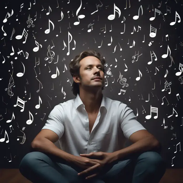 Visual representation of "musician" - A person who has a deep understanding of music, and a sensitivity to its effects