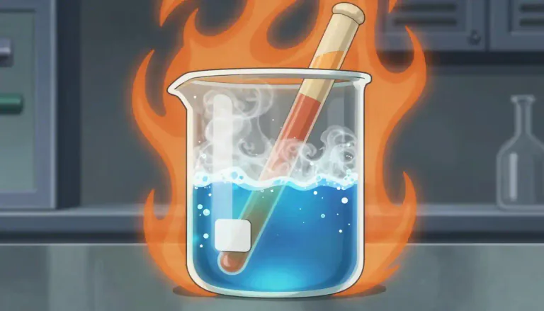 Visual representation of "endothermic" - Referring to a process or reaction that absorbs heat from its surroundings.