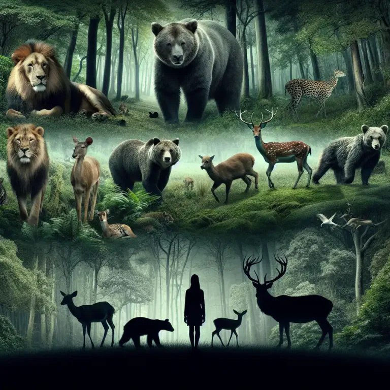 Visual representation of "brute" - An animal as opposed to a human