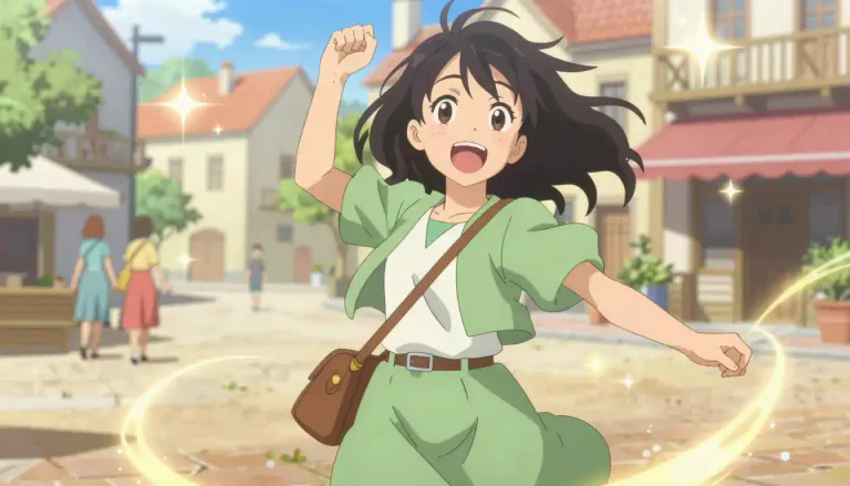 Visual representation of "lively" - Full of life and energy.
