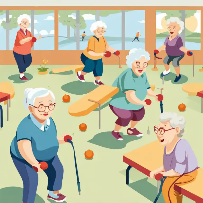 Visual representation of "senior" - Relating to or meant for older people.