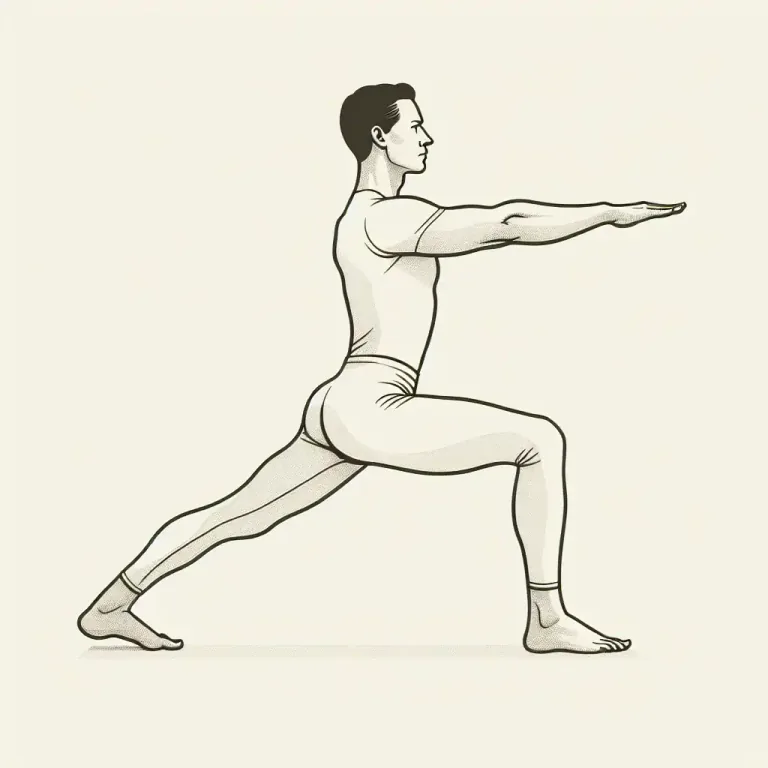 Visual representation of "posture" - A particular position of the body in yoga