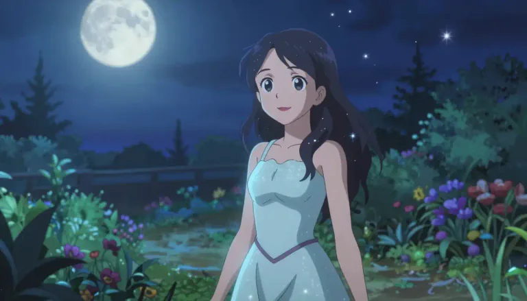 Visual representation of "enchanting" - Charming and captivating, often in a seemingly magical or dreamy way.