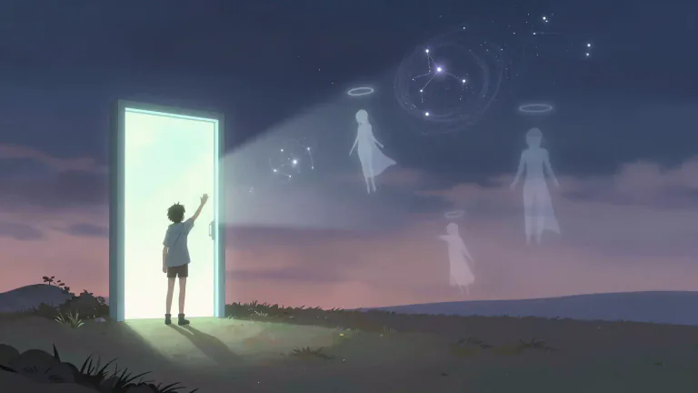 Visual representation of "metaphysical" - Related to things that are beyond what we understand with our senses.