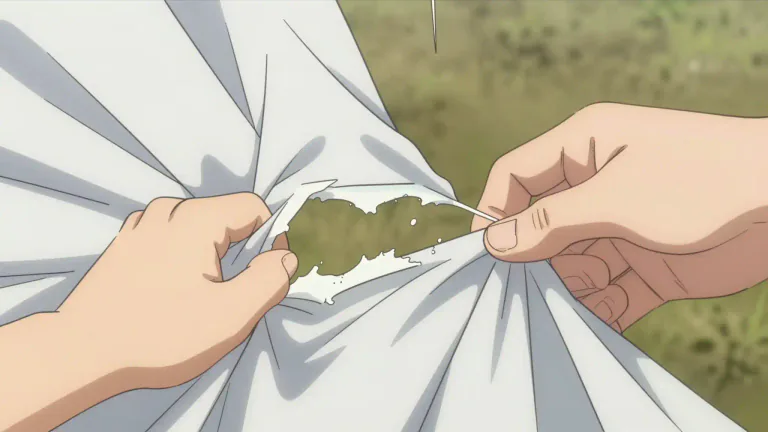 Visual representation of "rip" - To tear or pull something quickly and forcefully