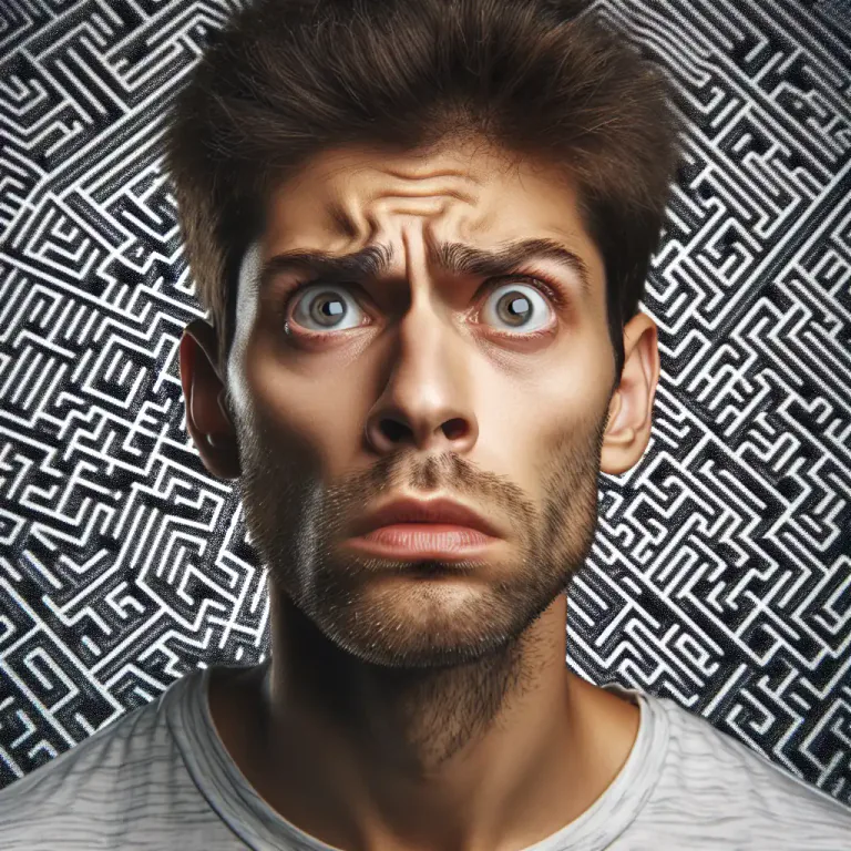 Visual representation of "boggle" - To be amazed or overwhelmed by something.