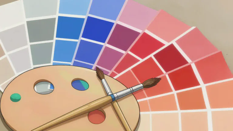 Visual representation of "chroma" - Chroma can describe the degree of departure of a color from a neutral gray, enhancing its vibrancy.