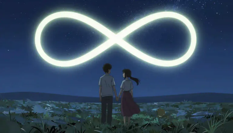 Visual representation of "everlasting" - Something that never ends or changes