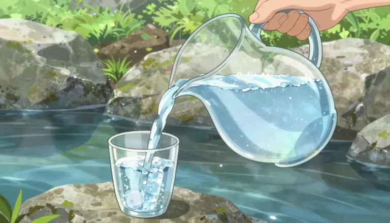 Visual representation of "potable" - Safe to drink, not poisonous or harmful