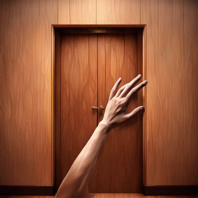 Visual representation of "rap" - A sharp knock or blow.