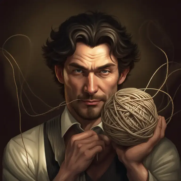 Visual representation of "serpentine" - Complicated, cunning or deceptive.