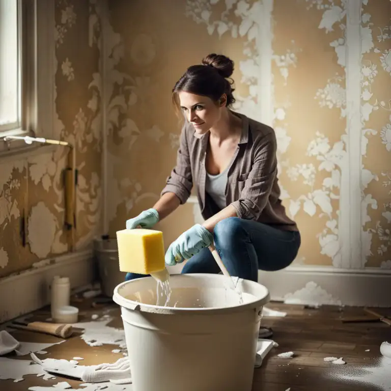 Visual representation of "soak off" - To remove something by soaking it in liquid