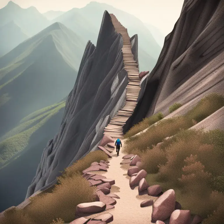 Visual representation of "highway" - A direct or easy way to achieve something.