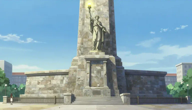 Visual representation of "monument" - A structure or building that is built to honor a special person or event.
